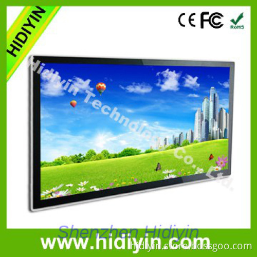 high quality 65 inch extra large LCD panel wifi advertising player